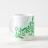 Jingle Bells Holiday Pop Art Style Mug Cup (Devant gauche)