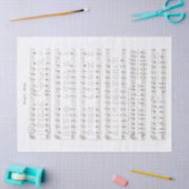 Jingle Bells Holiday Tissue and Decoupage Paper Tissuepapier (Craft)