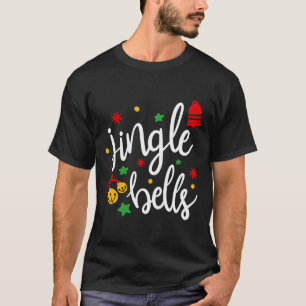 Jingle Bells Jingle All The Way Kerstcadeau Kerstm T-shirt