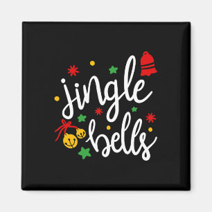Jingle Bells Jingle helemaal Kerstcadeau Kerstmis Magneet