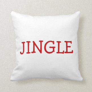 Jingle Bells Throw Cushion Kussen