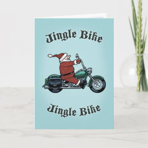 Jingle Bike Feestdagen Kaart