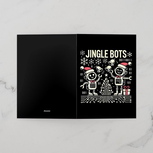 Jingle Bots Festive Robots de vacances avec chapea (Mise à l'extérieur)