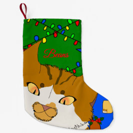 Jingle Claws Custom Holiday Stocking Kleine Kerstsok
