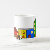Jingle Claws Train Town Wraparound Mug #1 (Centre)