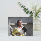 Jingle Dancer Briefkaart (Staand voorkant)