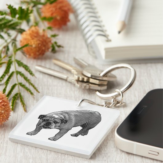 Jingle Dot Key Ring Sleutelhanger (Voorkant Rechts)