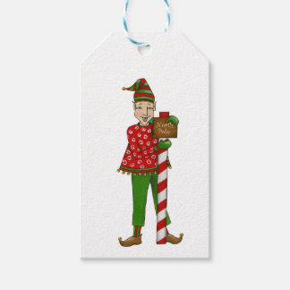 Jingle Elves (Horace) Cadeaulabel