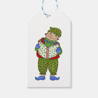 Jingle Elves (Woody) Cadeaulabel