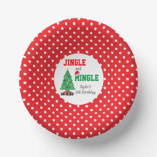 Jingle en Mingle Birthday Papieren Kommen