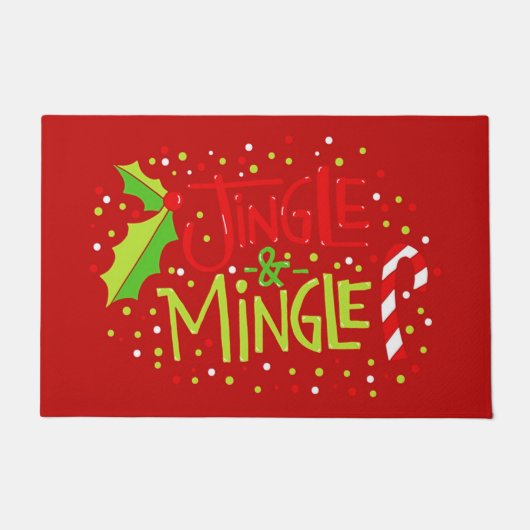 Jingle en Mingle Deurmat (Voorkant)