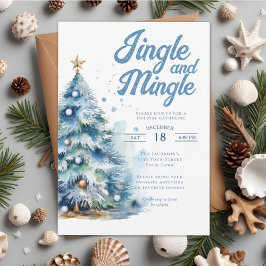 Jingle en Mingle kerstdiner Kaart