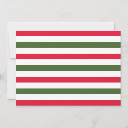 Jingle en Mingle-kerstfeestdag Kaart (Achterkant)