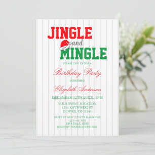 Jingle en Mingle Kerstmis Kaart