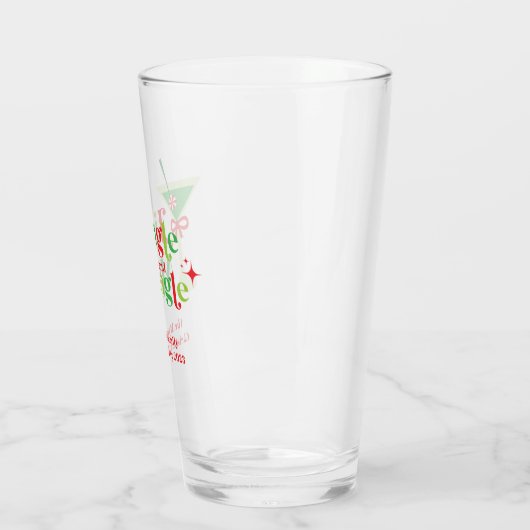 Jingle en Mingle Kerstparty Glas (Links)
