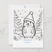 Jingle et Mingle : Invitation à la fête de Noël (Dos)