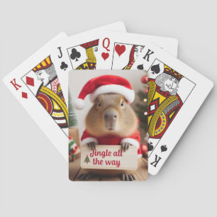Jingle helemaal kerst capibara spelen Kaart