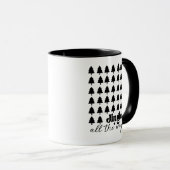 Jingle helemaal | Kerstmis Mok (Voorkant rechts)