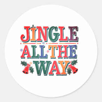 JINGLE HELEMAAL RONDE STICKER