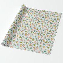 Jingle Jangle Retro Kerst Gift Wrap