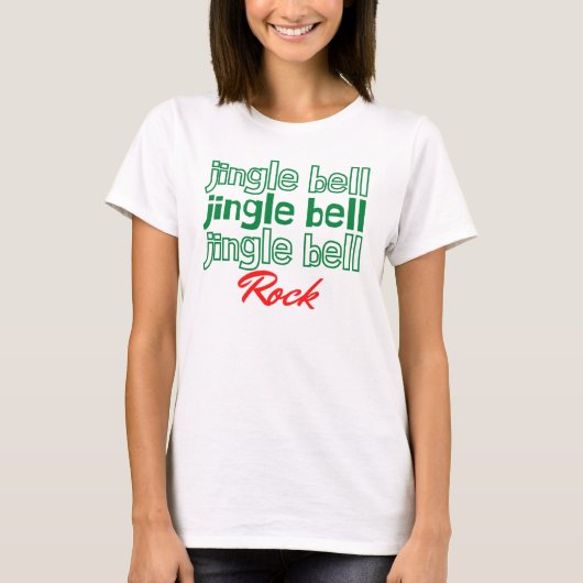 jingle jingle jingle rock T-Shirt (Voorkant)