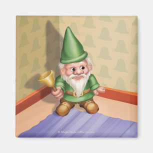 Jingle Jingle Kleine Gnome Ding-a-Ling Magnet Magneet