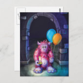 Jingle Jingle Little Gnome Carte postale Joyeuse A (Devant / Derrière)