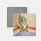 Jingle Jingle Little Gnome Ding-a-Ling Magnet (Recto/Verso)