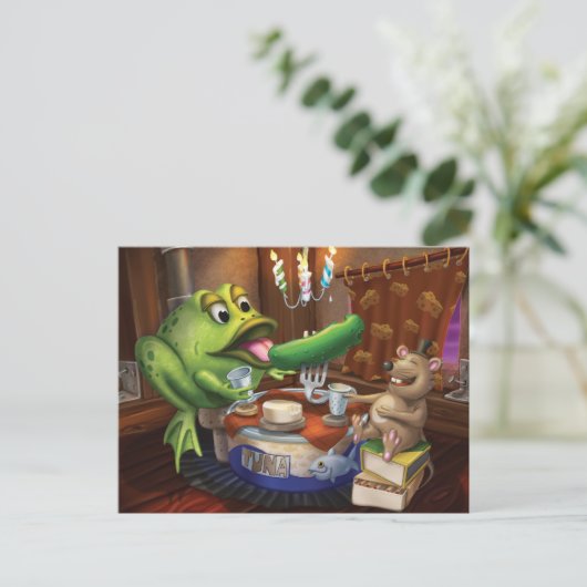 Jingle Jingle Little Gnome Meilleure carte postale (Debout devant)