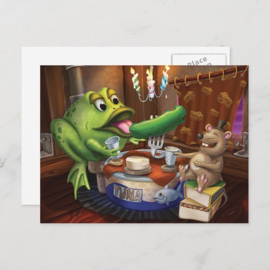 Jingle Jingle Little Gnome Meilleure carte postale (Devant / Derrière)