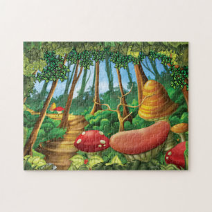 Jingle Jingle Little Gnome Whimsical Forest Puzzle Legpuzzel