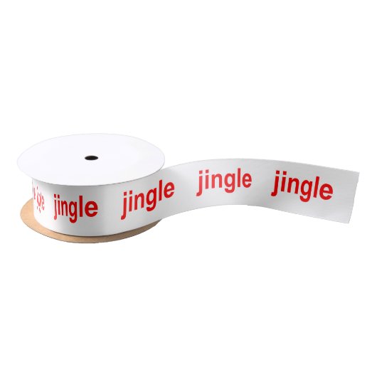 Jingle Jingle Red White Christmas Lint (Spoel)