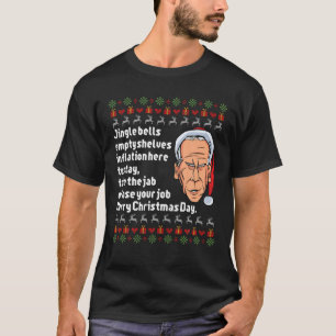 Jingle Joe Biden Funny Santa Biden Ugly Kerstmis T-shirt
