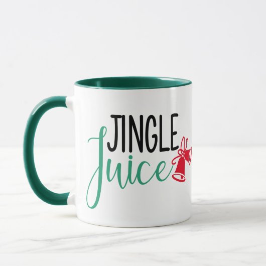 Jingle Juice | Funny Christmas Drink Humor Mok (Links)