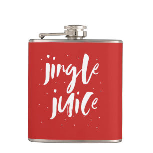 Jingle Juice Funny kerstmis Heupfles