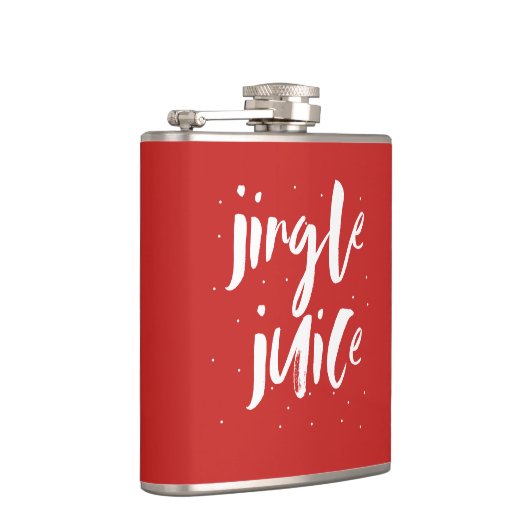 Jingle Juice Funny kerstmis Heupfles (Rechts)