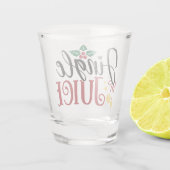 Jingle Juice Shot glass Glas (Achterkant)