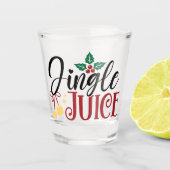 Jingle Juice Shot glass Shot Glas (Voorkant)