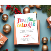 Jingle & Mingle Festive Kleurrijke Kerstfeest