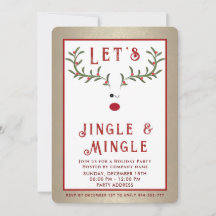 Jingle & Mingle Grappige Holly rendiervakantie