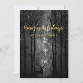 Jingle & Mingle Hemels Bos Feestje Kaart (Achterkant)