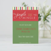 Jingle & Mingle ! Invitation à la fête de Noël (Debout devant)
