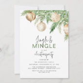 Jingle & Mingle Kerstfeest Kaart (Voorkant)