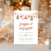 Jingle & Mingle-kerstfeestdag Kaart