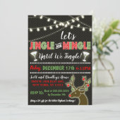 Jingle & Mingle-kerstfeestdag Kaart (Staand voorkant)