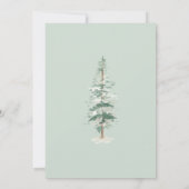 Jingle & Mingle Woodland Tree Party Invitation (Dos)