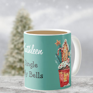 Jingle My Bells Magical House Illustratie 11oz Koffiemok