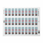 Jingle Paws en Boxer Dog Joy Etiket (Full Sheet)