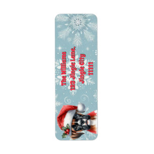 Jingle Paws en Boxer Dog Joy Etiket
