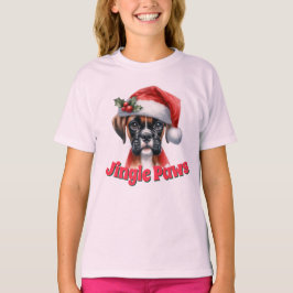 Jingle Paws en Boxer Dog Joy T-shirt